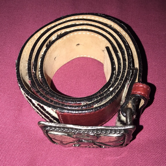 Nbal Italian leather Belt - Picture 2 of 9